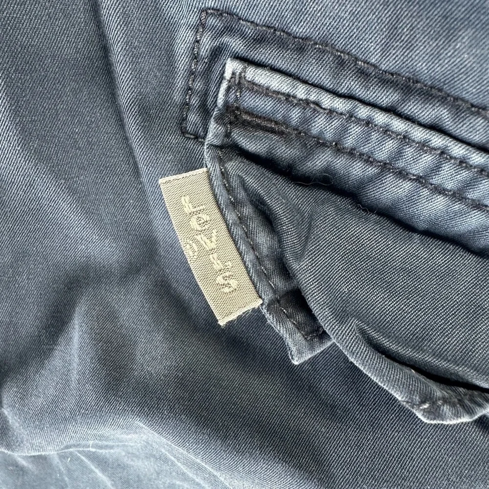 Vintage Levi's Silver Tab Shorts Men 36 Blue Cotton Cargo Utility Workwear Baggy
